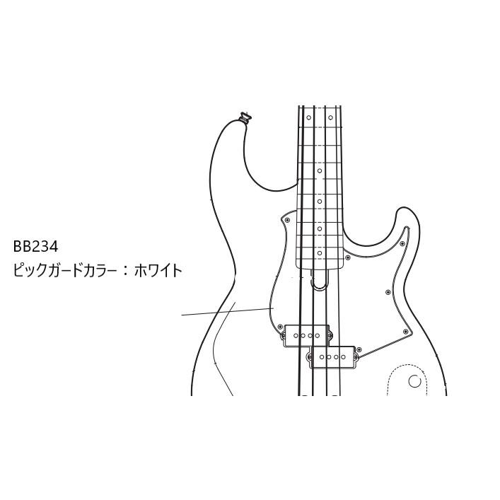 YAMAHA（ヤマハ） ヤマハパーツ 4弦ベース BB234用 ピックガード