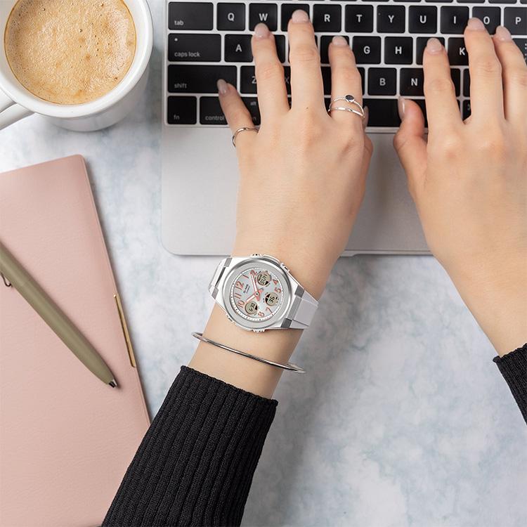 TREMOULIERE Baby-G ベビーG G-MS ジーミス 電波ソーラー シルバー