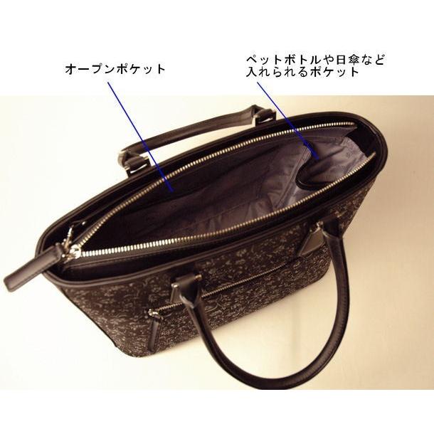 印傳屋（INDEN-YA） 印伝バッグ 印伝 手提げ バッグ レディース 印伝屋