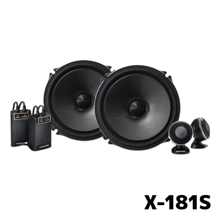 ALPINE（アルパイン） カースピーカー X-181S 18cmセパレート2WAY