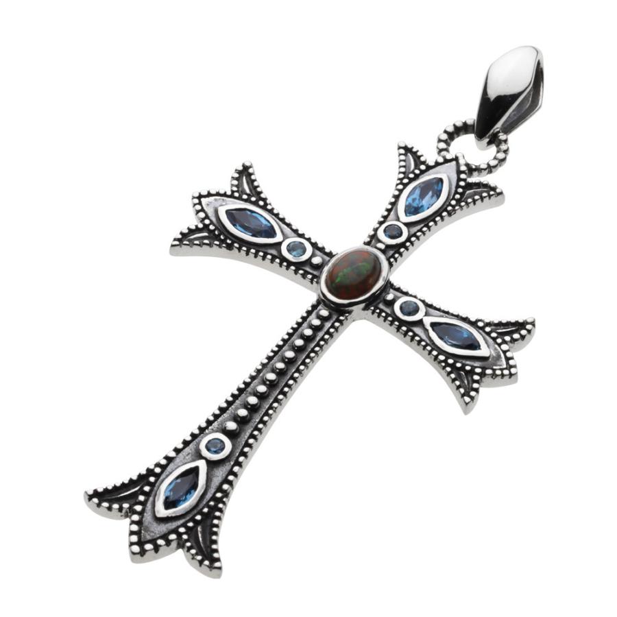 シルバーペンダント メンズ クロス ゴシック ビッグ シルバー925