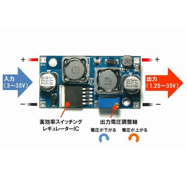 送料無料】 昇圧 降圧 両対応型 DC-DC コンバーター （出力 1.25〜35V