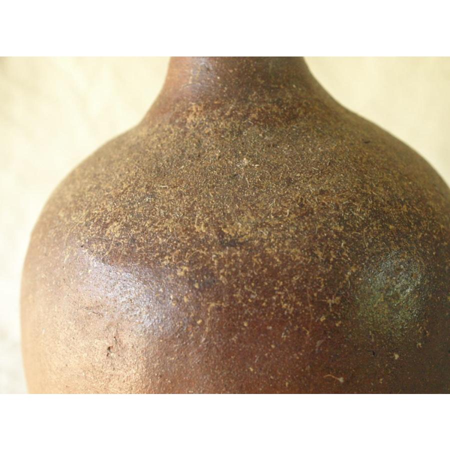 桃山 江戸時代 古丹波自然釉大徳利31cm船徳利 侘 寂 焼締 自然釉 日本