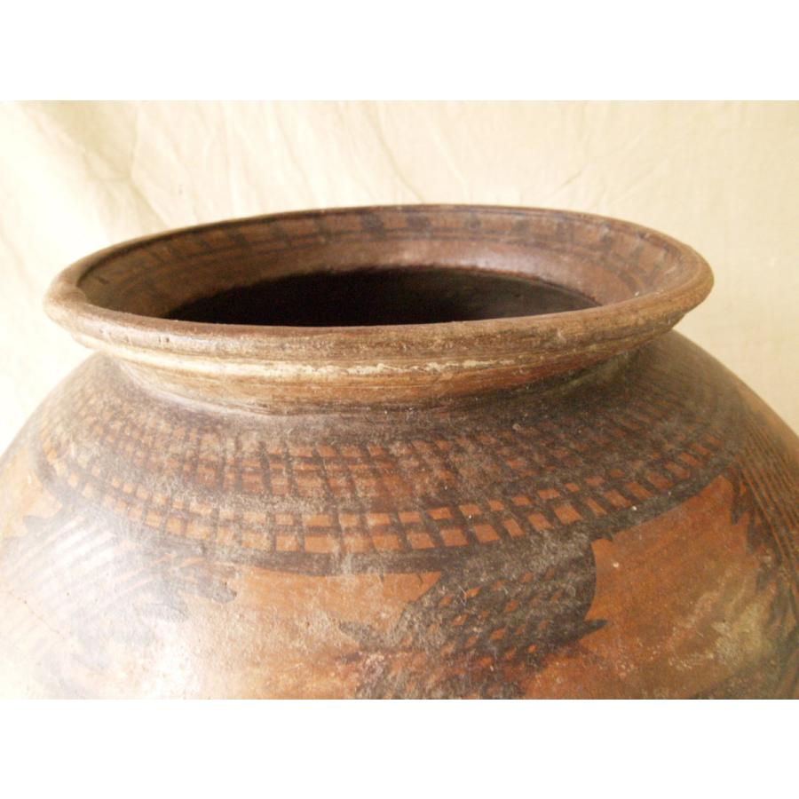 特別出品 貴重 紀元前2000年前 アンダーソン土器 彩陶双耳付壷 大壷