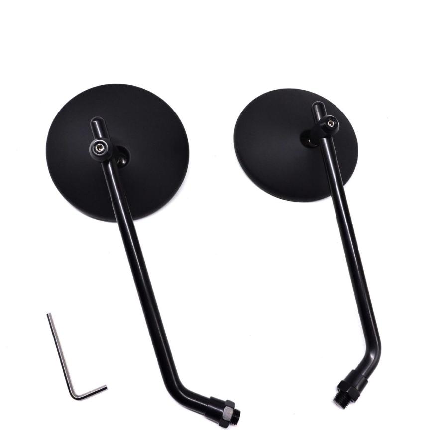 バックミラー カスタムバイク オートバイオフロードオーバル ハーレー