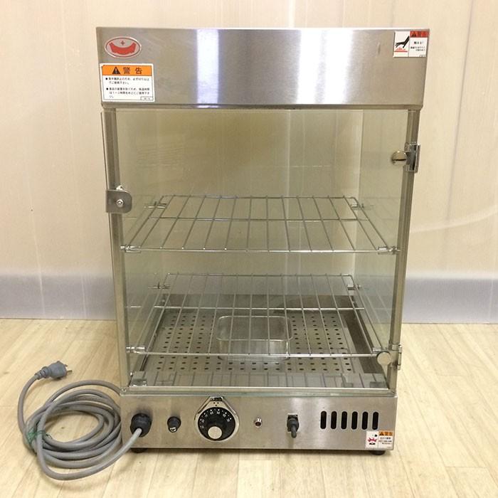 マルゼン ホットショーケース 400×400×600 ガラス 2008年式 【中古