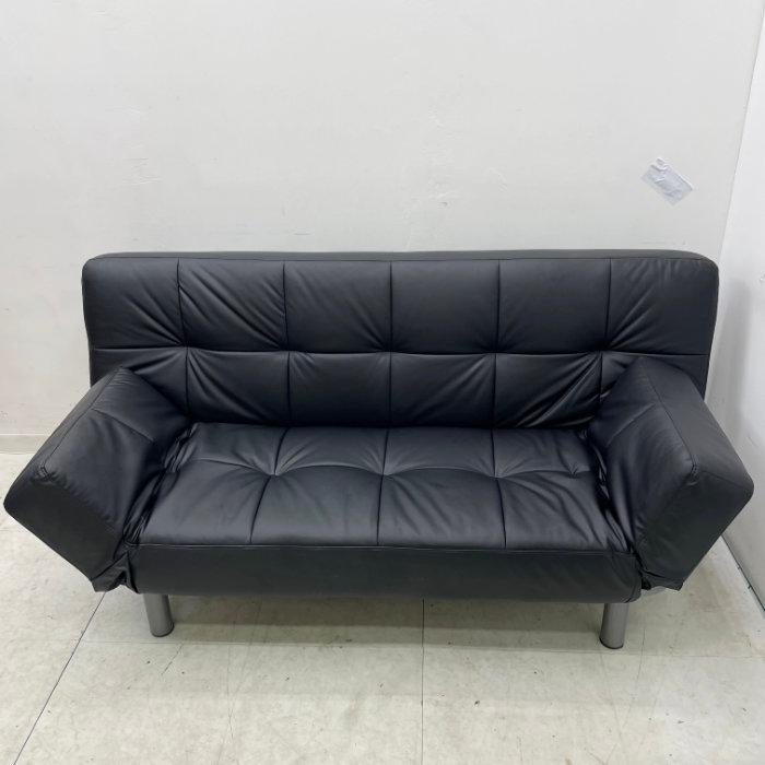 引取限定】ソファベッド Nシールド マークスAM ニトリ 2022年 ブラック