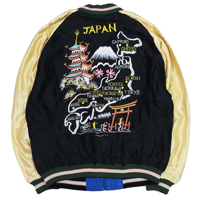 TAILOR TOYO テーラー東洋 リバーシブル アセテート サテン スカジャン