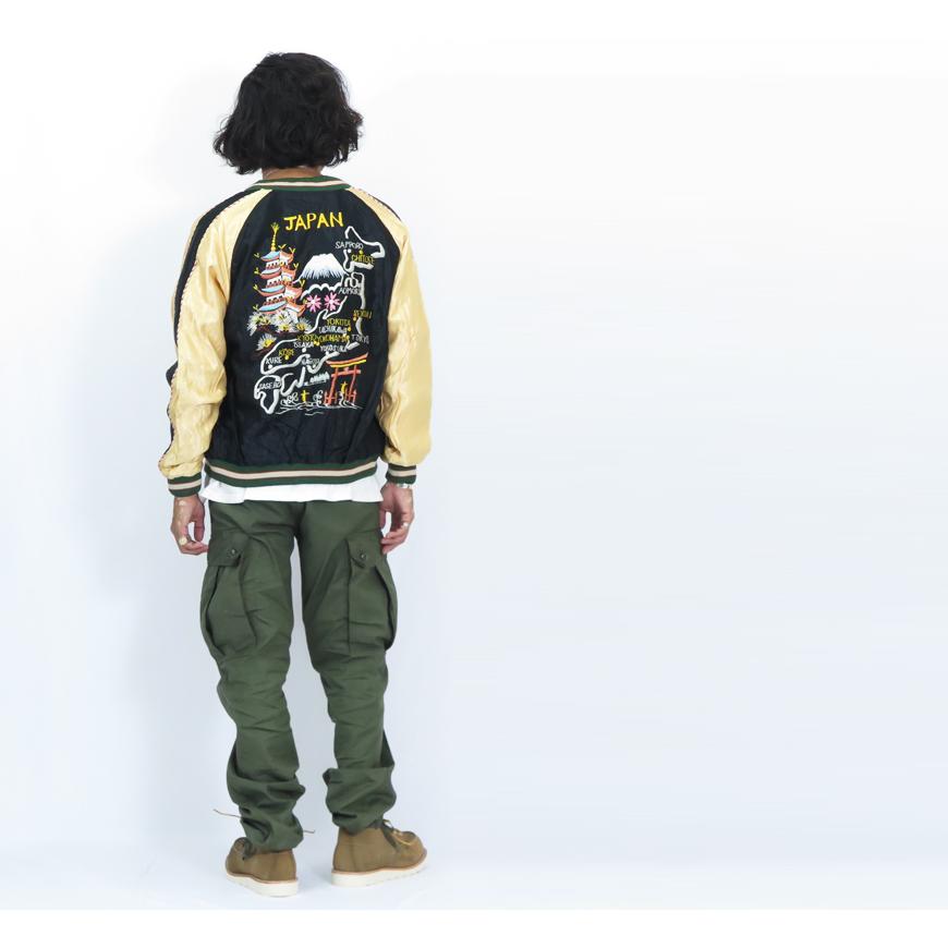 TAILOR TOYO テーラー東洋 リバーシブル アセテート サテン スカジャン