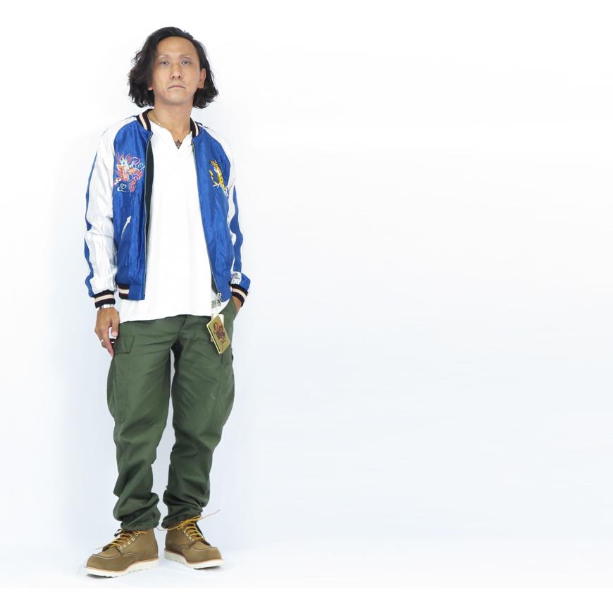 TAILOR TOYO テーラー東洋 リバーシブル アセテート サテン スカジャン