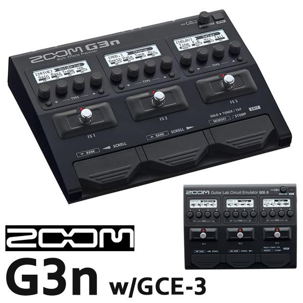 ズーム（zoom） ZOOM G3n エレキギター用 マルチエフェクター GCE-3