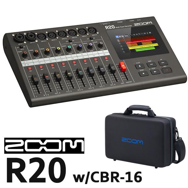 ズーム（zoom） マルチトラックレコーダー R20 専用ケース CBR-16付属