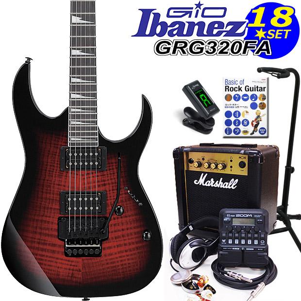 Ibanez（アイバニーズ） Gio Ibanez GRG320FA TRB エレキギター 初心者