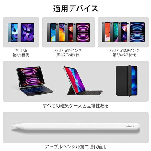 GOOJODOQ アップルペンシル適用iPad ペンホルダー マジックキーボード
