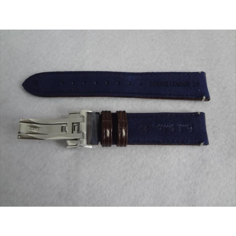 Citizen 純正 ベルト ポールスミス YA40-S050804用 20mm 腕時計レザー