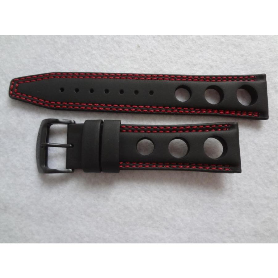 Citizen 純正 腕時計バンド CA4085-08E用 22mm レザー 時計ベルト 黒