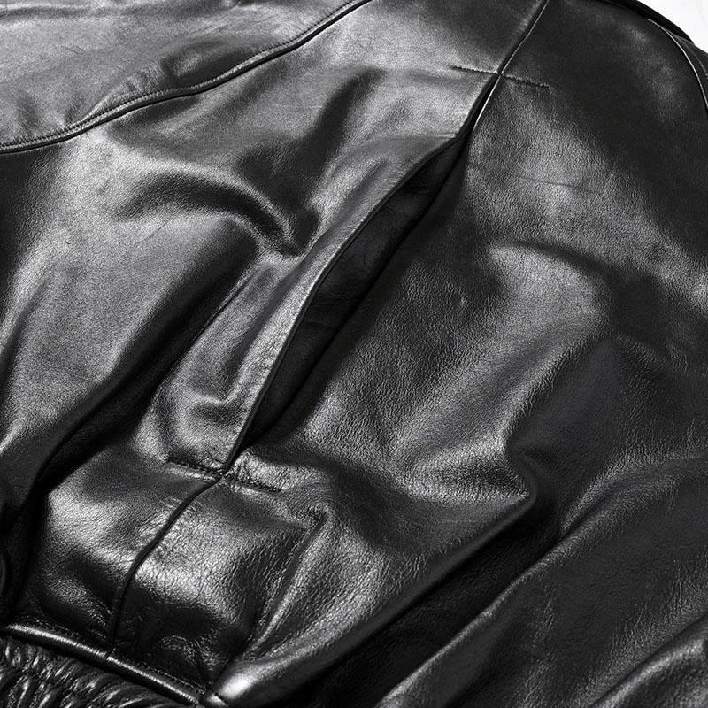 Juha（ユハ） レザージャケット ボンバージャケット ブルゾン アウター