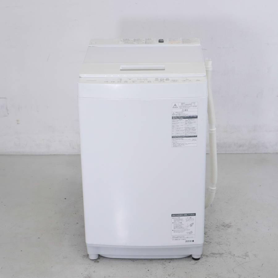ZABOON 東芝 洗濯機 縦型全自動 AW-7D6 (7.0kg/グランホワイト) 中古