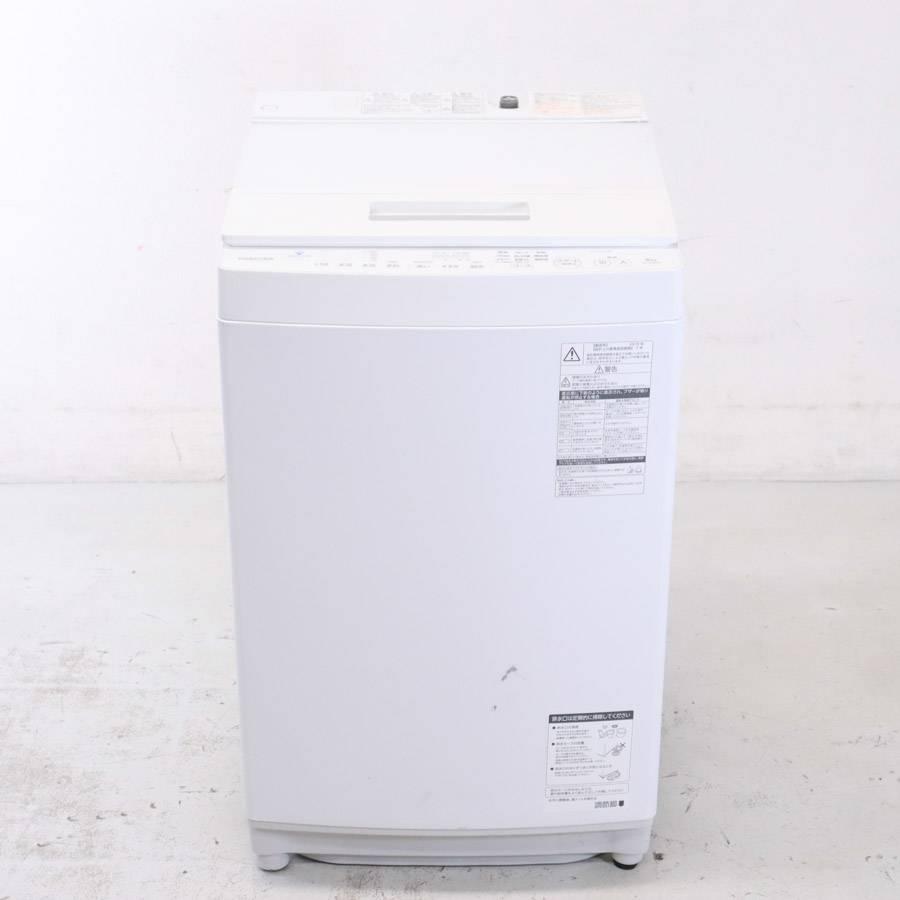 ZABOON 東芝 洗濯機 縦型全自動 AW-8D8 (8.0kg/グランホワイト) 中古