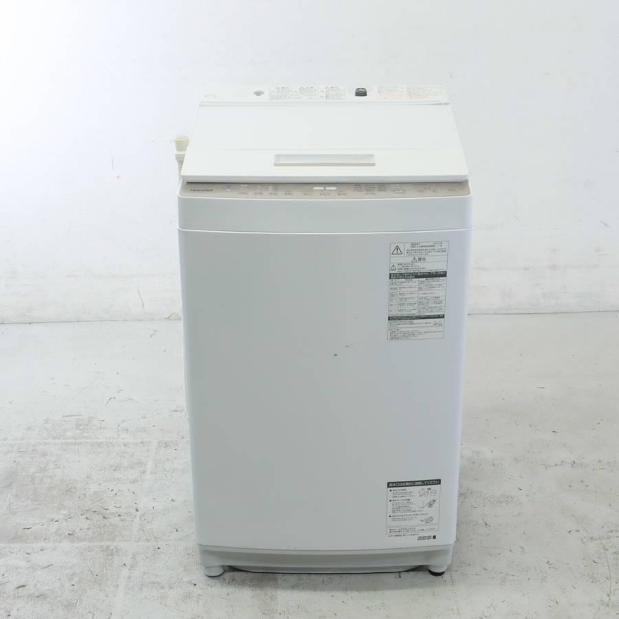 ZABOON 東芝 洗濯機 縦型全自動 AW-BK8D7 (8.0kg/グランホワイト) 中古