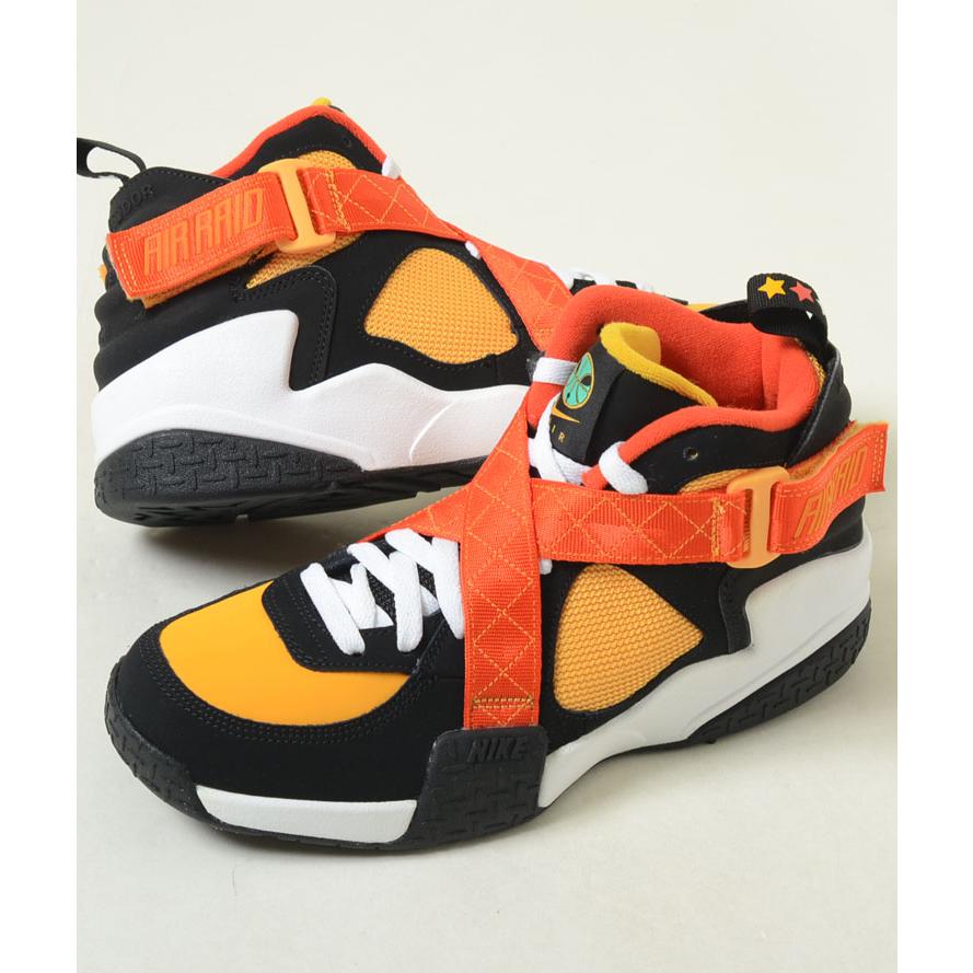 NIKE（ナイキ） NIKE AIR RAID エア レイド ブラック×オレンジ 黒