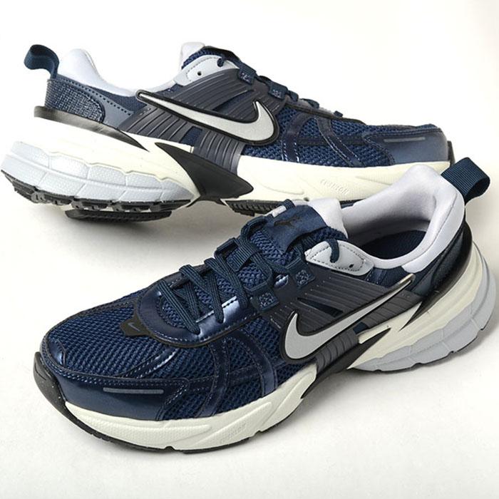 NIKE（ナイキ） NIKE V2K RUN ラン メンズ スニーカー ネイビー hj4497