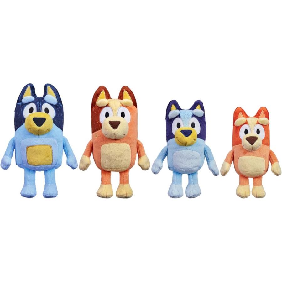 ブルーイ ＆ ビンゴ ぬいぐるみ ヒーラーファミリー セット おもちゃ