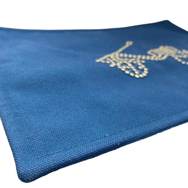 HERMES（エルメス） プティ・デュック コットン デザイン ポーチ