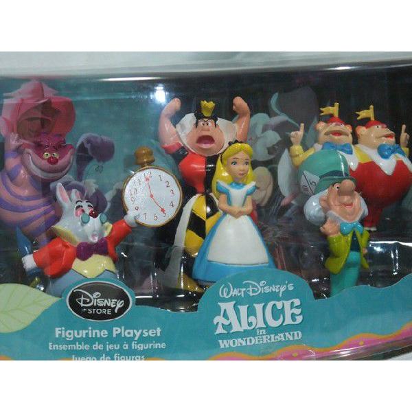 US ディズニー限定 ふしぎの国のアリス ミニフィギュアセット : エッヂ