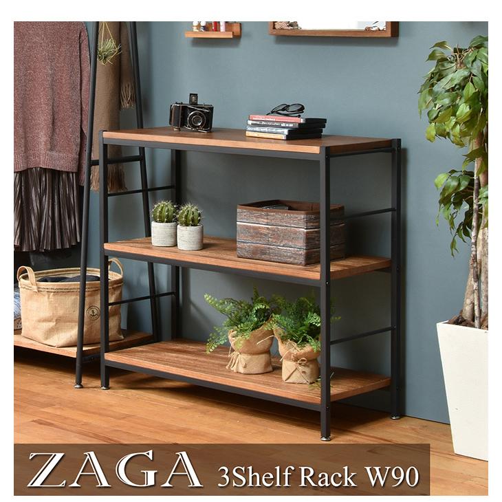 ラック スチールラック オープンラック ディスプレイラック ウッド