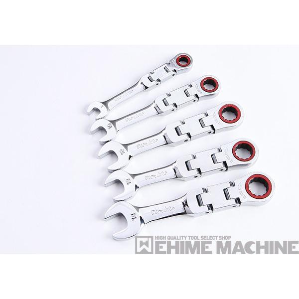 Pro-Auto DFGS-5S 5本組スタビーダブルフレックスギアレンチセット 8