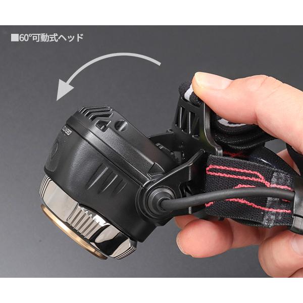 Gシリーズ ジェントス ハイブリッド式LEDヘッドライト 300RG (GH-300RG