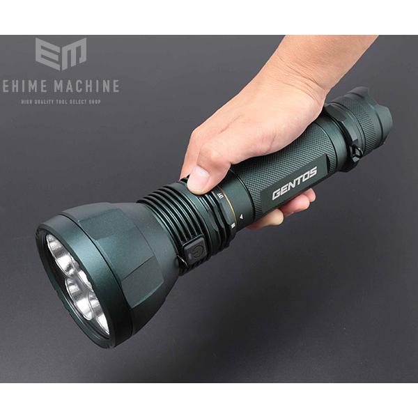 UltiREX ジェントス 懐中電灯 UT-618R 充電式 LEDライト 高出力 LED