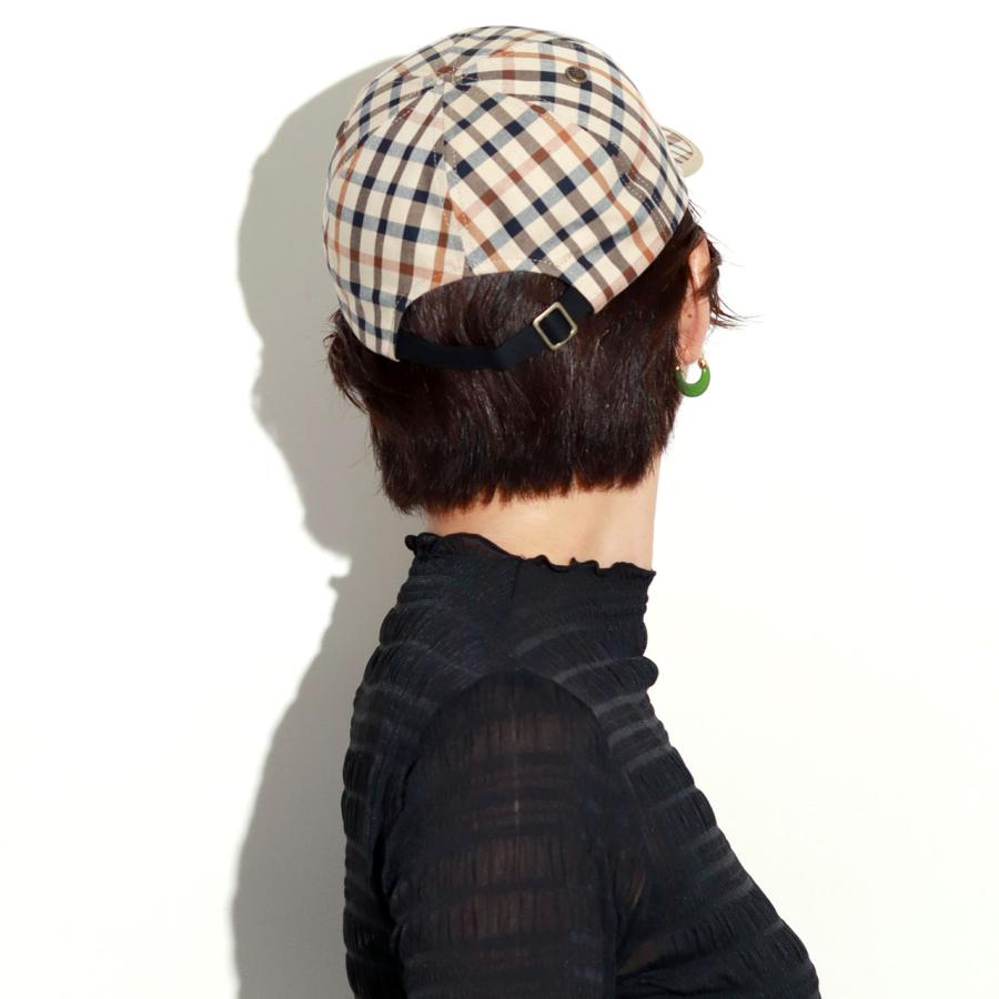 DAKS（ダックス） 帽子 レディース キャップ 秋冬 ハウスチェック