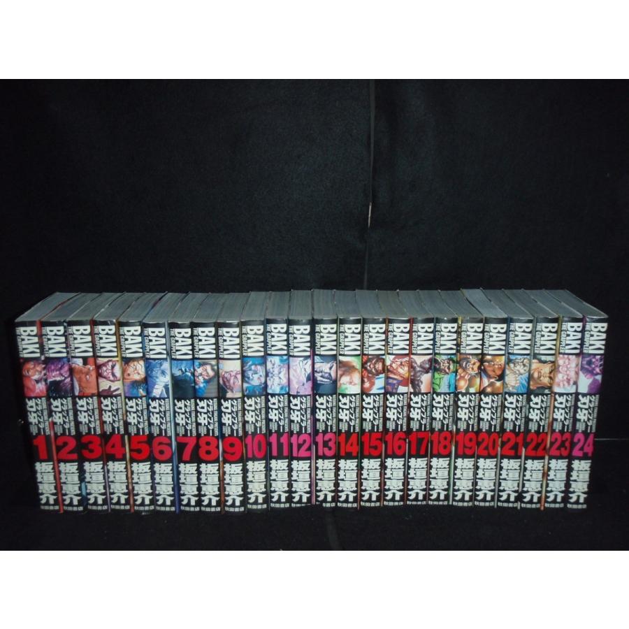 完全版 グラップラー刃牙 BAKI 全24巻 板垣恵介 中古コミック 漫画