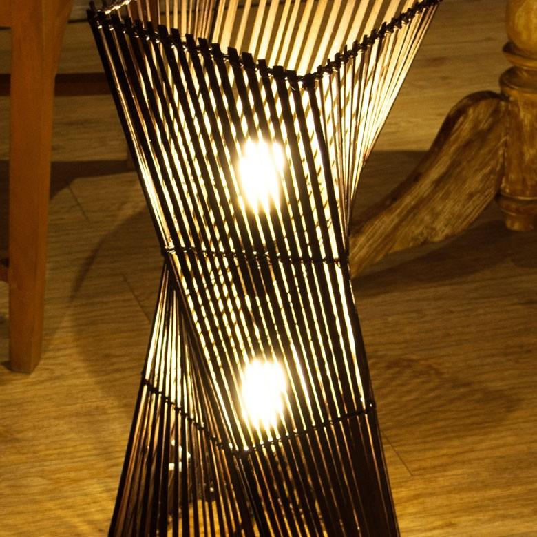 値下げ】バンブーフロアランプ 大型 間接照明 トール ライト 147cm 竹