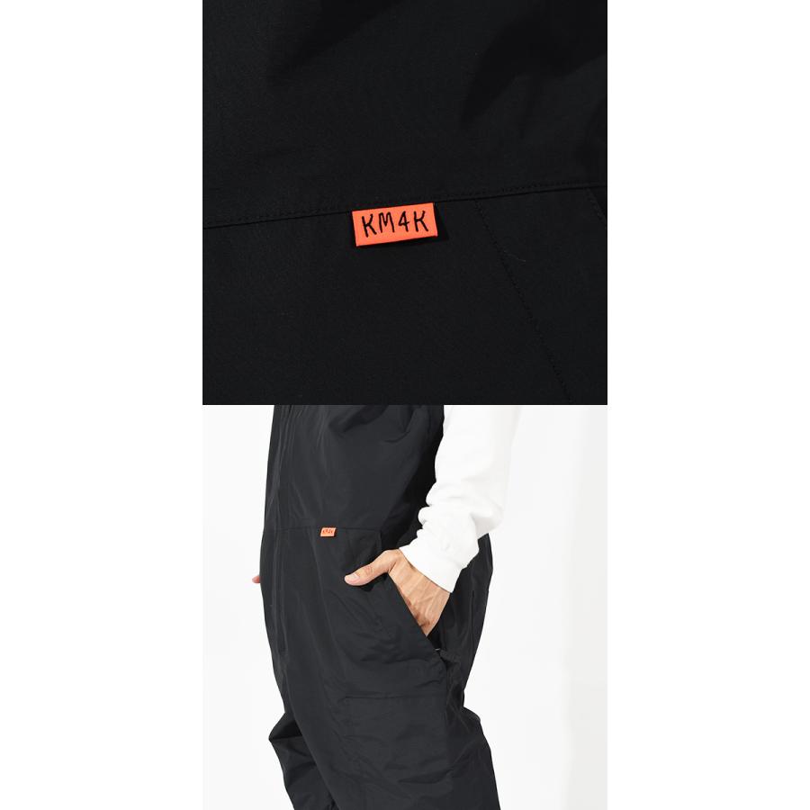 30%off スノーボードウェア KM4K カモシカ PARADICE BIB PANTS 8