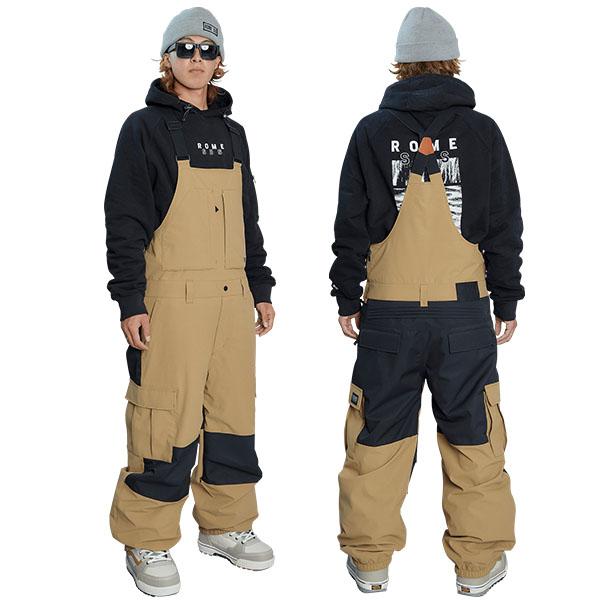 ROME SDS 40%off スノーボードウェア ローム メンズ BAGGY CARGO BIB