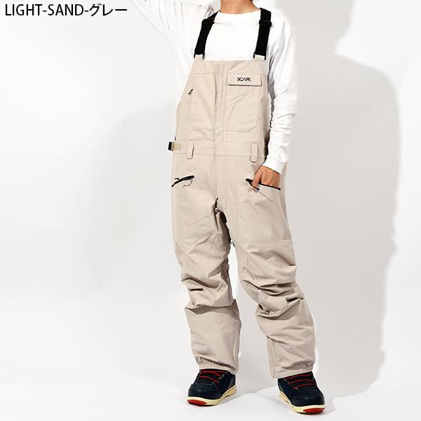 SCAPE（エスケープ） スノーボードウェア BIB PANTS メンズ レディース