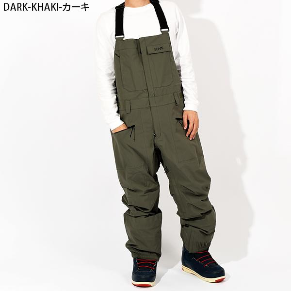 SCAPE（エスケープ） スノーボードウェア BIB PANTS メンズ レディース