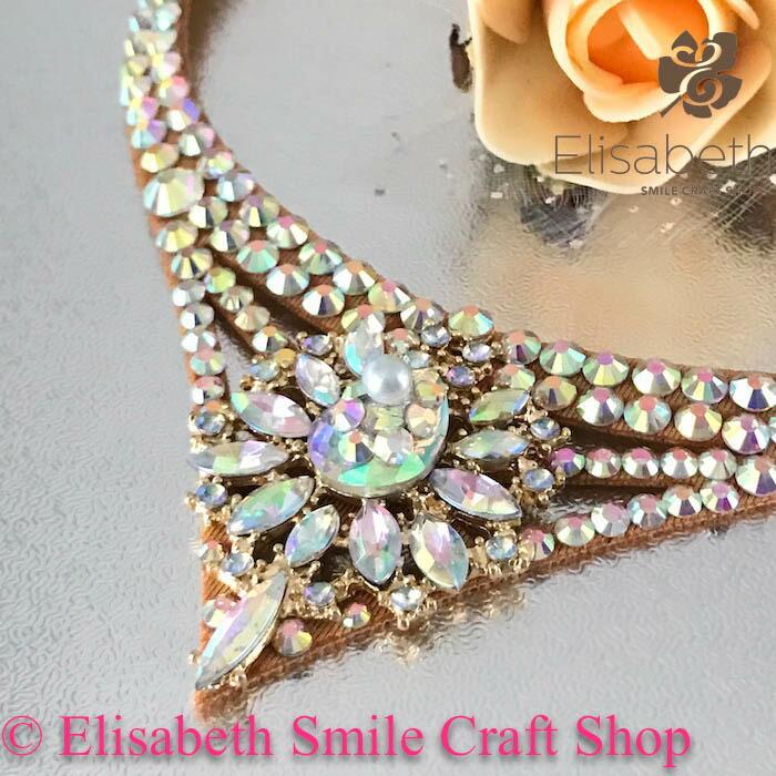 社交ダンス ネックレス ダンス衣装アクセサリー ゴージャス 豪華