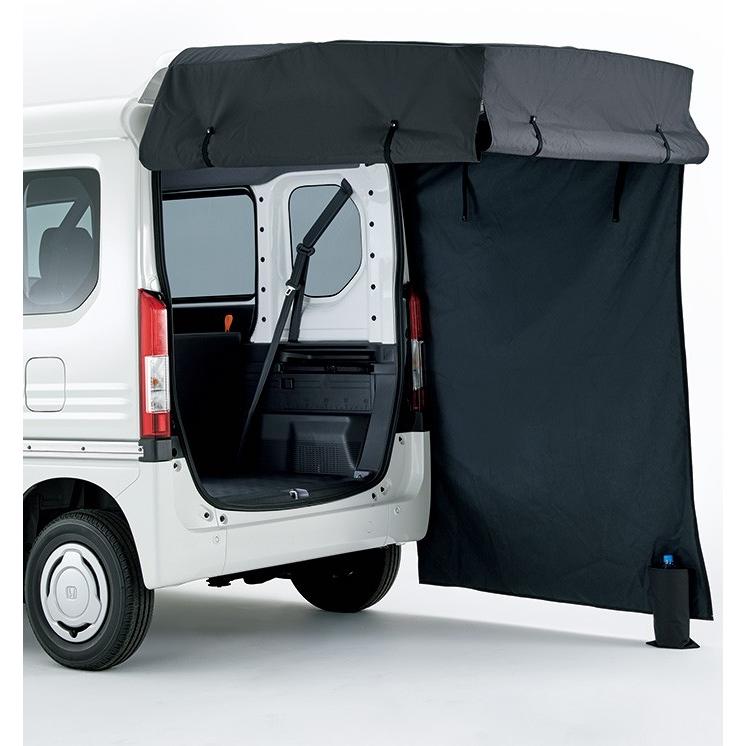 ホンダ（HONDA） N-VAN/JJ1/JJ2：純正 テールゲートカーテン（ブラック
