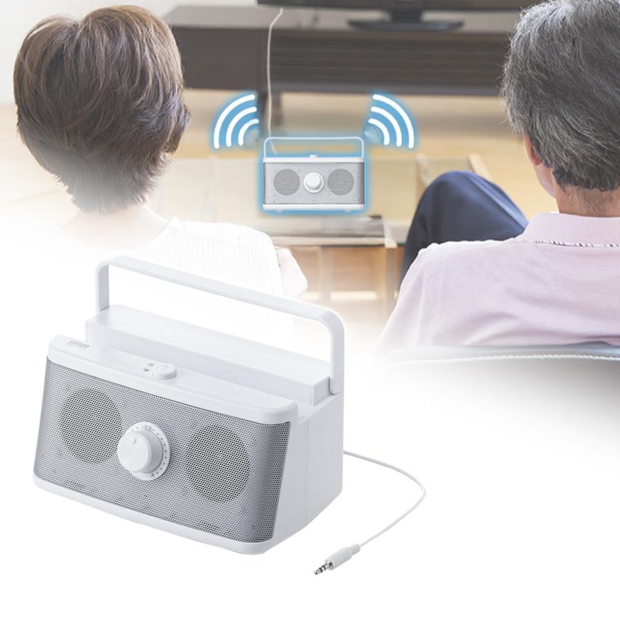 SANWA SUPPLY（サンワサプライ） テレビスピーカー 手元スピーカー