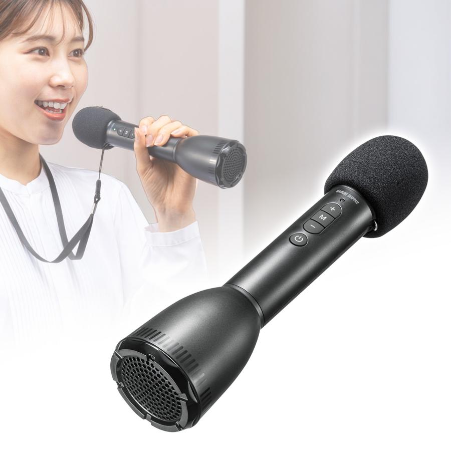 SANWA SUPPLY（サンワサプライ） マイク付拡声器 ワイヤレス 屋外