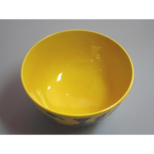 黄交趾鳳凰紋 菓子器／懐石鉢 平安雲楽造 共箱 : 茶道具商 越中屋