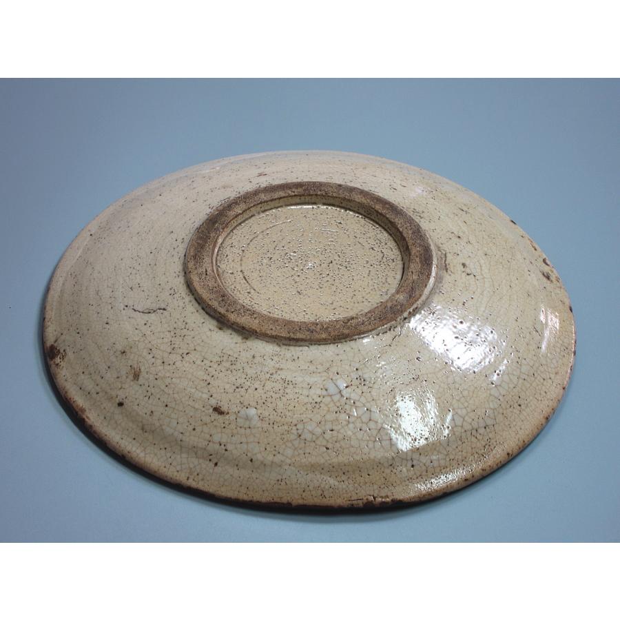 瀬戸染付 絵瀬戸干網図平鉢 江戸時代後期／19世紀 : 茶道具商 越中屋