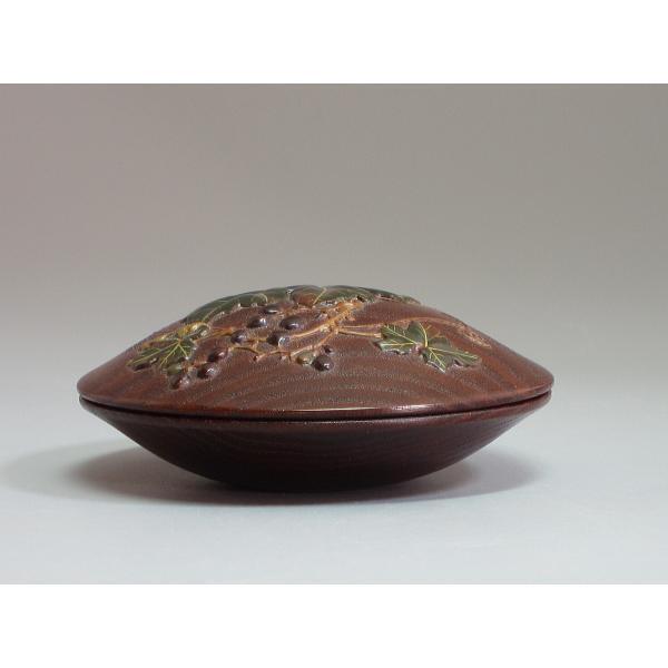 高蒔絵紫葛（山ぶどう）香合 藤哲斎造 共箱 : 茶道具商 越中屋 - 通販