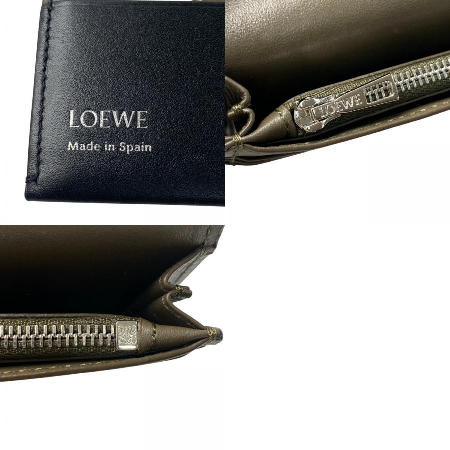 LOEWE（ロエベ） 美品 メンズ ロングウォレット 長財布 ブラック 黒