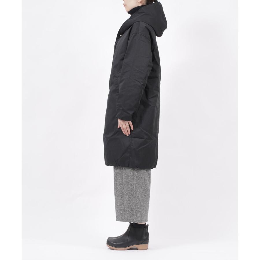 ロフトラボ フーデッドロングダウンコート ロングコート WIIS The Loft