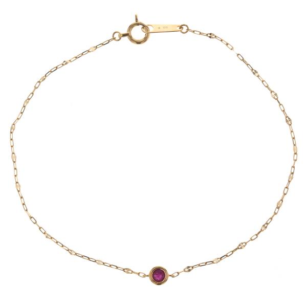 エステール K18 ESTELLE スクリュー ボールチェーン ブレスレット 楽天